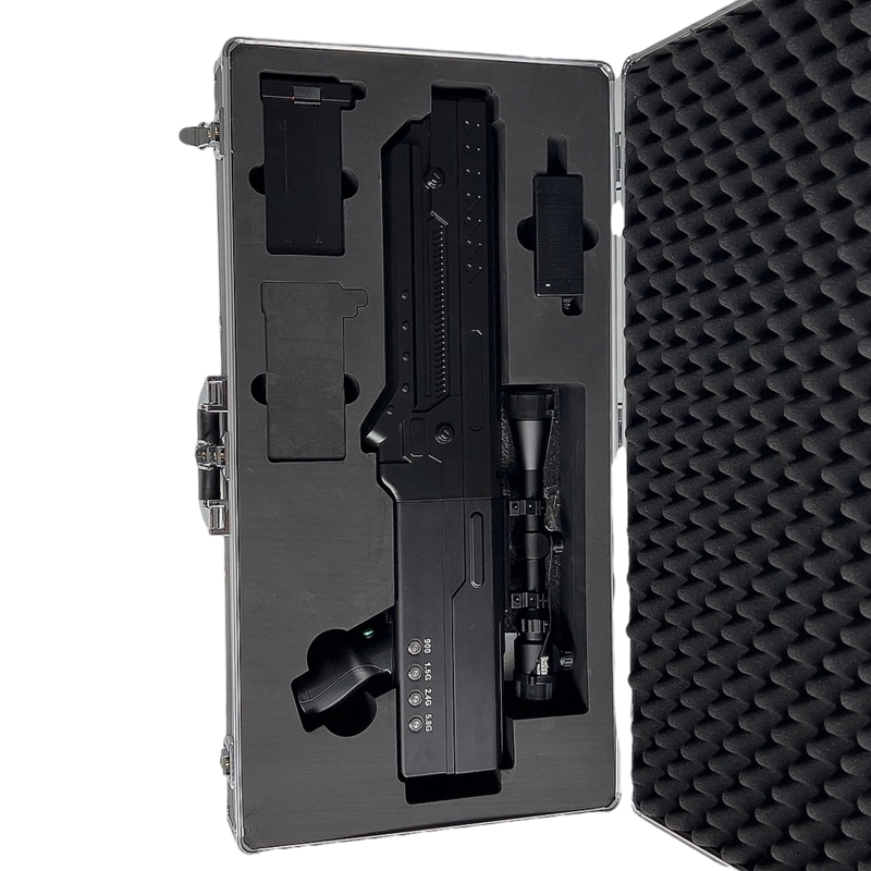  张掖手持便携式枪型低空防御反制四通道B型